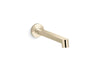 KOHLER K-T23889 Components Wall-mount bathroom sink faucet spout with Row design, 1.2 gpm