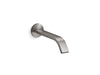KOHLER K-T23888 Components Wall-mount bathroom sink faucet spout with Ribbon design, 1.2 gpm