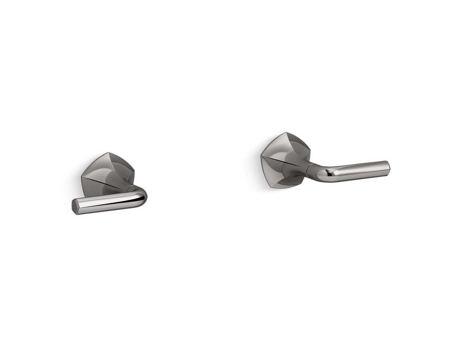 KOHLER K-T27013-4 Occasion Wall-mount bathroom sink faucet Lever handle trim, 1.2 gpm