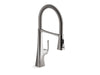 KOHLER K-22061 Graze Semi-professional kitchen sink faucet with three-function sprayhead
