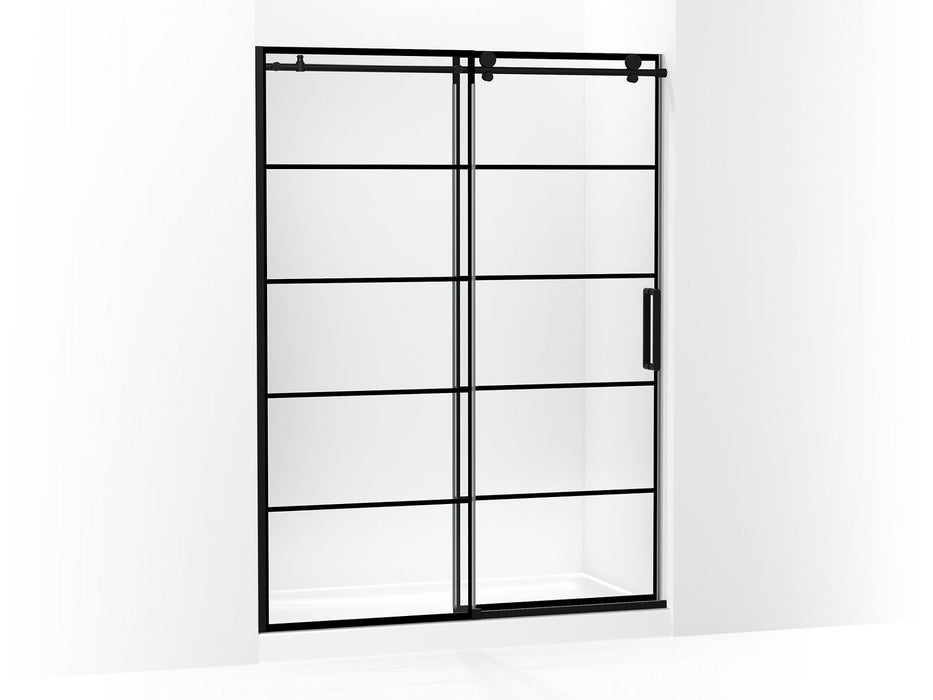 KOHLER K-701696-G79 Composed 78" H sliding shower door with 3/8"-thick glass