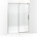 KOHLER K-701696-G81 Composed 78" sliding shower door with 3/8"-thick glass