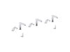 KOHLER K-181031-BK1 Kumin Curve Touchless lavatory faucets and soap dispensers for Constellation lavatory system, 0.5 gpm