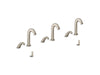 KOHLER K-181033-BB1 Oblo Curve Touchless lavatory faucets and soap dispensers for Constellation lavatory system, 0.5 gpm