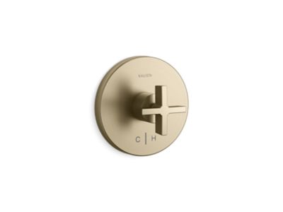 Kallista P24421-CR One Thermo Trim, H&C, Cross Handle