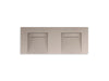 KOHLER K-81030-BSS Constellation 60" wall-mount basin lavatory system
