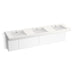 KOHLER K-81031-BPW Constellation 90" wall-mount basin lavatory system
