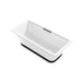 KOHLER K-29328-0B7 Volute 63" x 28-3/8" freestanding bath with base