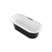 KOHLER K-29326-P5 Volute 63" x 28-3/8" freestanding bath with base