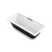 KOHLER K-29328-P5B0 Volute 63" x 28-3/8" freestanding bath with base