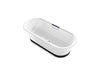 KOHLER K-29330-0B7 Volute 70-7/8" x 30-3/8" freestanding bath with base