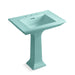 KOHLER K-2268-8 Memoirs Stately 30-3/4" rectangular pedestal bathroom sink