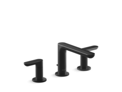Kallista P34119-LV 002 Widespread Sink Faucet, Low
