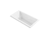 KOHLER K-1167-JH Underscore 60" x 30" drop-in heated whirlpool bath