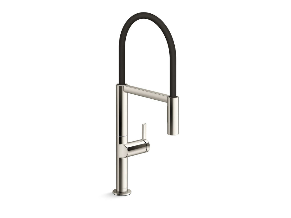 KOHLER K-28267 Components Semi-professional kitchen sink faucet with two-function sprayhead