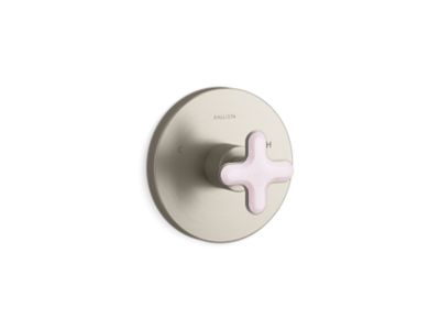 Kallista P32708-RST 002 Thermostatic Trim, Rose Quartz