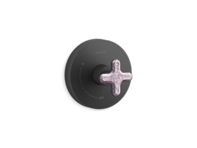 Kallista P32707-RST 002 Pressure Balance Trim, Rose Quartz