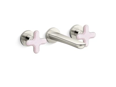 Kallista P32076-RST 002 Wm Widespread Faucet, Upgrade