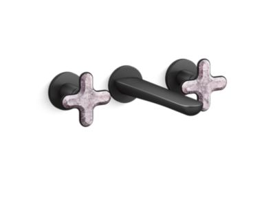 Kallista P32076-RST 002 Wm Widespread Faucet, Upgrade