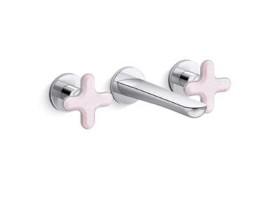 Kallista P32076-RST 002 Wm Widespread Faucet, Upgrade