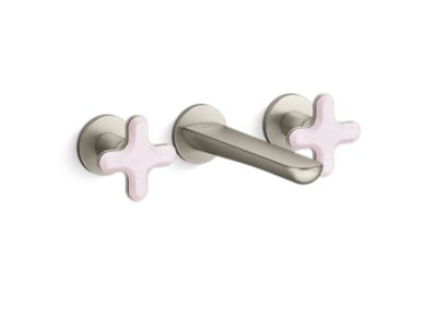 Kallista P32076-RST 002 Wm Widespread Faucet, Upgrade