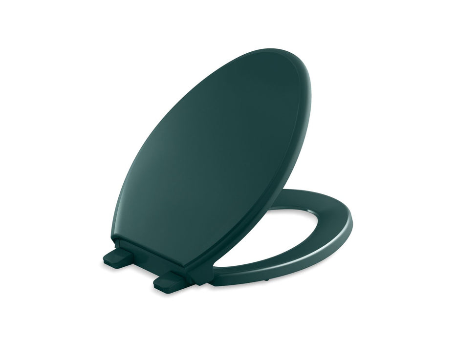 KOHLER K-4733-RL Glenbury ReadyLatch Quiet-Close elongated toilet seat