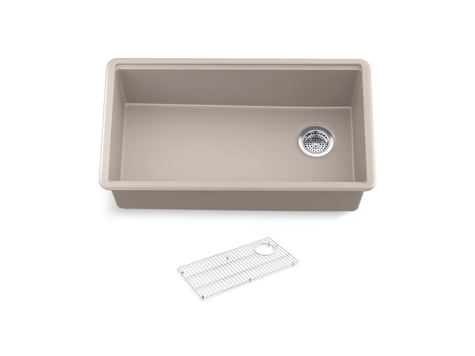 KOHLER Billings™ 32-1/2" undermount single-bowl kitchen sink
