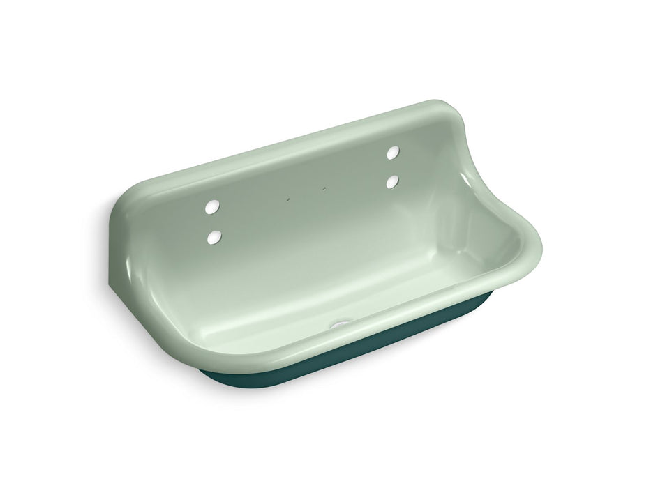KOHLER K-3200-PAT Brockway 36" wall-mount utility sink