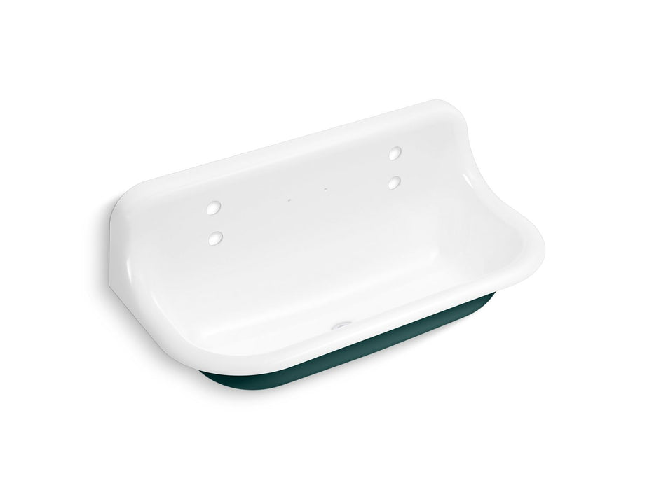 KOHLER K-3200-PAT Brockway 36" wall-mount utility sink