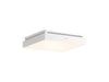 KOHLER K-34455 Atmo 13-7/8" x 13-7/8" bathroom exhaust fan with light