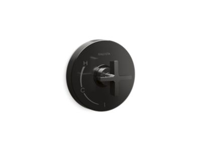 Kallista P24415-CR One Pb Shower Trim W/O Divrt, Cross Hdl