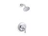 KOHLER K-T35943-4G Buckley Rite-Temp shower trim kit with push-button diverter, 1.75 gpm