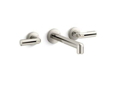 Kallista P34584-BN Vice Wall Mount Sink Fct, Wide Spread