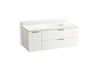 KOHLER Maxstow™ 48" wall-hung bathroom vanity cabinet with sink and quartz top