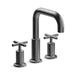 KOHLER Purist Deck-mount bath faucet trim with Cross handles