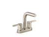 KOHLER Elate Centerset bathroom sink faucet, 1.2 gpm