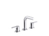 KOHLER Elate Widespread bathroom sink faucet, 1.0 gpm