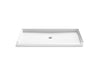 KOHLER K-44164 Stoneridge 62" x 31" alcove shower base, center drain