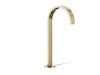 KOHLER Components Bathroom sink faucet spout with Ribbon design, 1.2 gpm