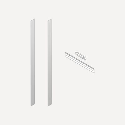 Robern Semi-Recessed and Ganging Kits, 6" x 36" x 2/25", For M Series Reserve Cabinets