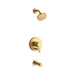 KOHLER Elate Rite-Temp bath and shower trim kit with push-button diverter, 2.5 gpm