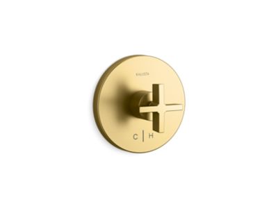 Kallista P24421-CR One Thermo Trim, H&C, Cross Handle