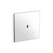 KOHLER K-91UB10D40-0WH Mach Flex Glass faceplate for concealed touchless urinal flushometer, 0.125 gpf