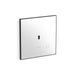 KOHLER K-61TB10S50-0WH Mach Flex Glass faceplate for concealed touchless toilet flushometer, dual-flush (1.1 / 1.28 gpf)