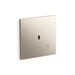 KOHLER K-90TB00L50 Mach Flex Metal faceplate for concealed touchless toilet flushometer, 1.1 gpf
