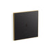 KOHLER K-91UB10D40-7BK Mach Flex Glass faceplate for concealed touchless urinal flushometer, 0.125 gpf