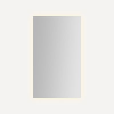 Robern Presence Cabinet, 24" x 40" x 4", Inside Perimeter Lit, TUN Lighting, Warm White (2700K) to Cool White (5600K), Dimmable, Interior Lighting, Electrical Outlets, USB Charging Ports