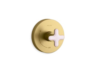 Kallista P32707-RST 002 Pressure Balance Trim, Rose Quartz