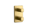 Brushed Moderne Brass
