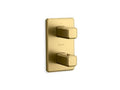 Brushed Moderne Brass